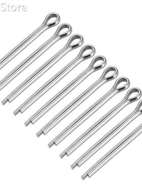 10Pcs Split Cotter Pin - 5mm x 50mm 304 Stainless Steel 2-Pr