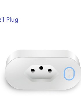 WiFi Smart Wireless Plug 16A Brazil Adaptor Remote Voice Co