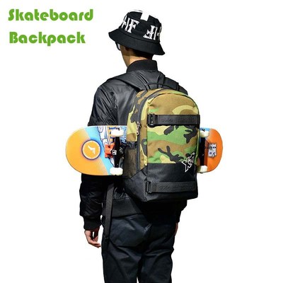 24in Big Fish Skateboard Backpack 80*20cm Skateboard Backpa
