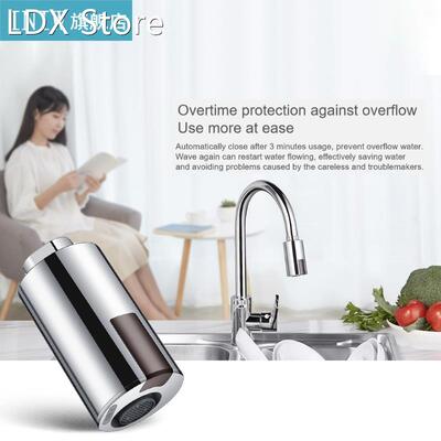 Intelligent Touchless Faucet Infrared Sensor Adapter Sink Wa
