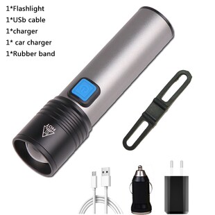 light Rechargeable Small Led Torch LED Scout Easy Flashlight
