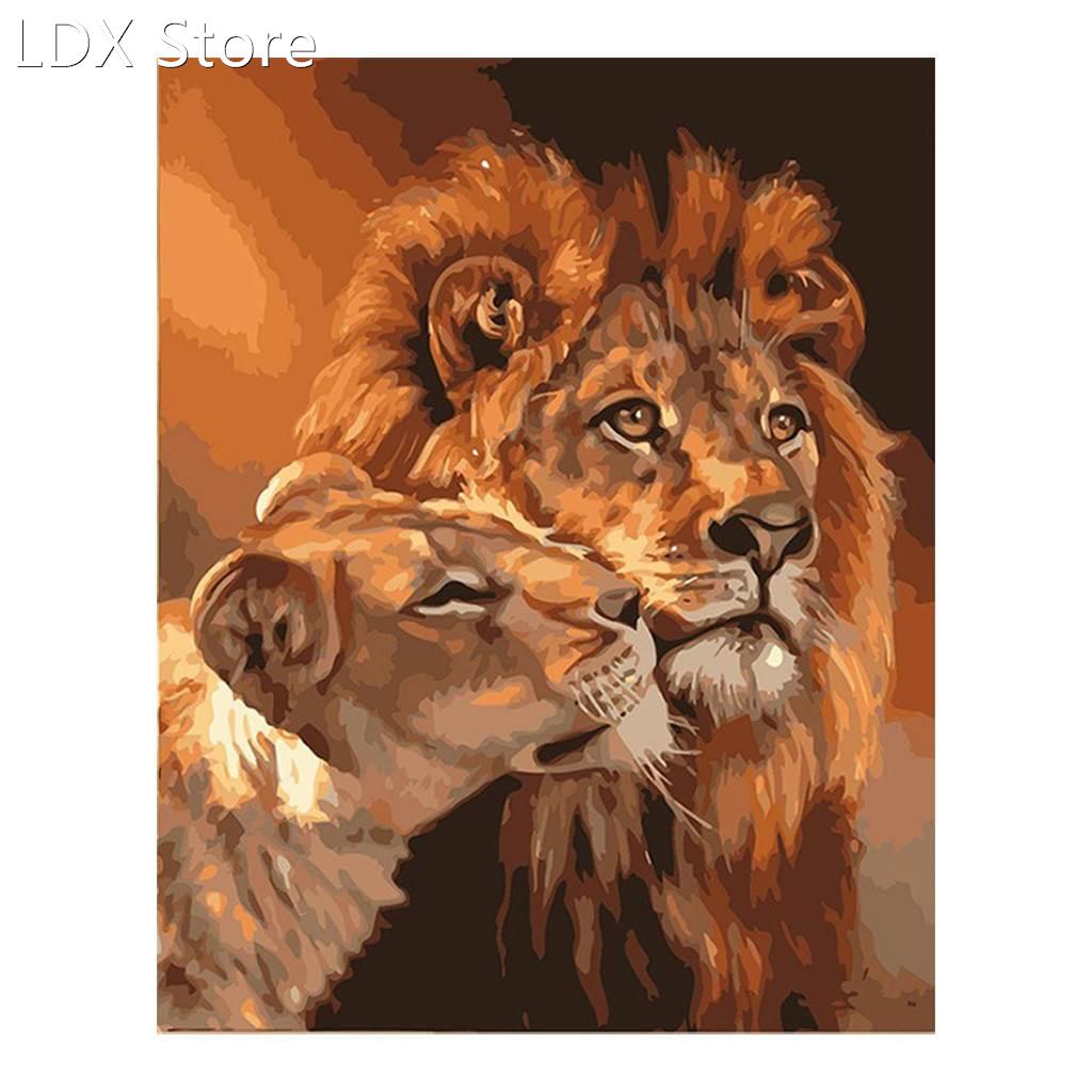 2020 Hot Fashion Home DIY Canvas Painting By Numbers Kit Co