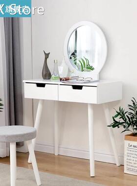 80x40x128CM Modern Style Dressing Table With Stool Minimalis