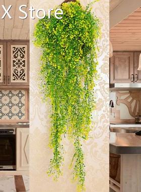 80cm Green Artificial Leaves Plant Vine Wedding Party Home G