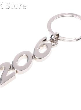 适用于 Peugeot Car Keychain Key Rings Holder Buckle Hollow A