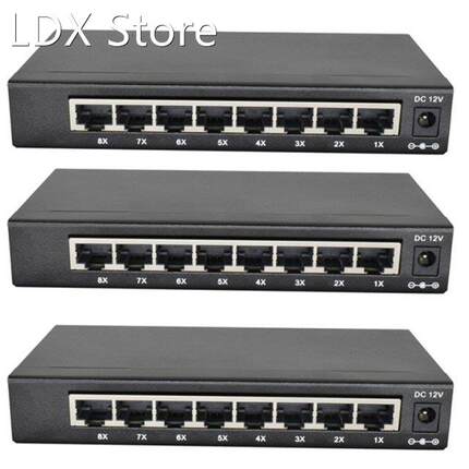 Sw-1008D 8Port Gigabit Switch Gigabit Network Splitter Hub S