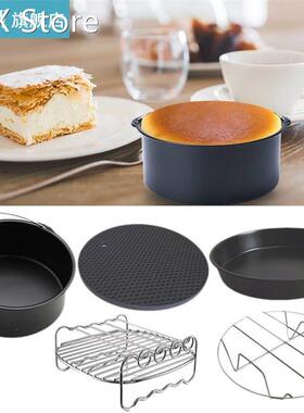 Air Fryer Accessories Set Stainless Steel Heat-Resis