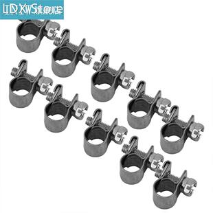 New 10pcs Autos Stainless Steel Clip Fuel Oil Water Hose Pip