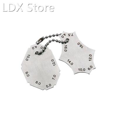 2pcs Stainless Steel Welding Gage Fillet Weld Tee Joint Weld