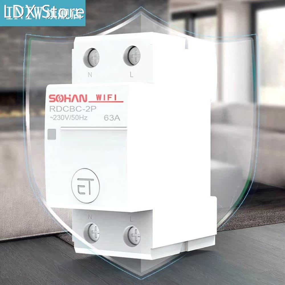 Household Intelligent WiFi Circuit Breaker Remote Phone APP
