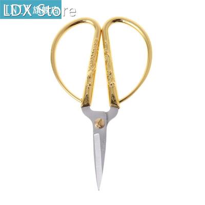 New Gold Dragon Phoenix Bonsai Scissors Wedding Shears Home