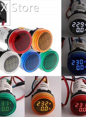 AC 50-500V 110V 220V Ammeter Voltmeter HZ Hertz Frequency Me