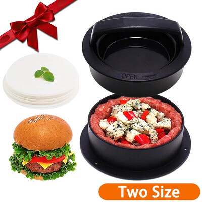 ABS Hamburger Meat Press Maker Non-Stick Stuffed Round Shape