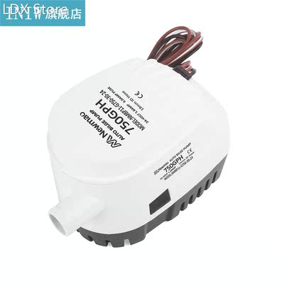 750 GPH Automatic Bilge Pump 24V DC Submersible Water Pump R