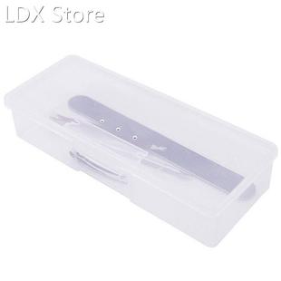 Nail Polish Holder Plastic Nail Supplies Storage Box Rectang