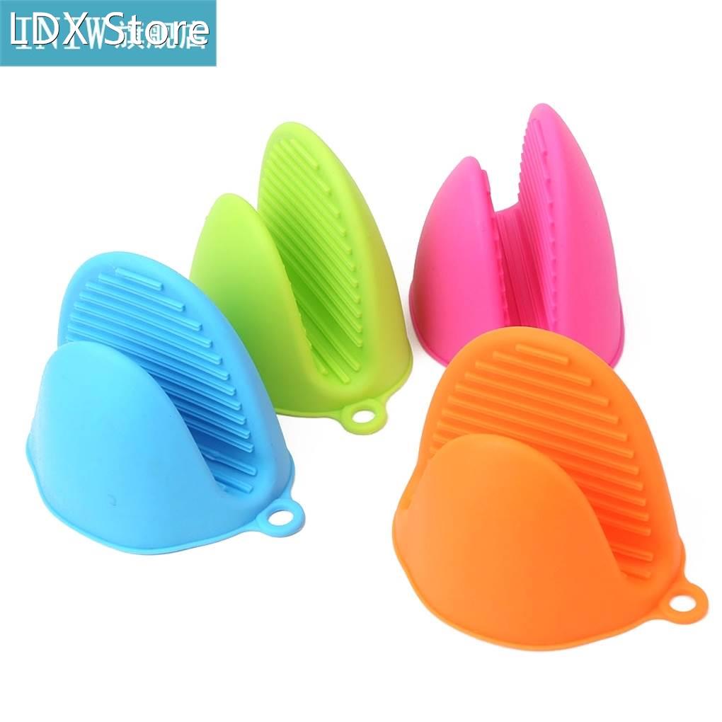 1pcs Heat Resistant Silicone Glove Microwave Oven Mitts Anti