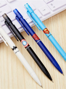 4pcs/lot Cute Superman Batman Mechanical Pencil Lead Portami