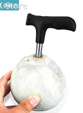 New Stainless Steel Coconut Opener With Cleaning Stick Openi