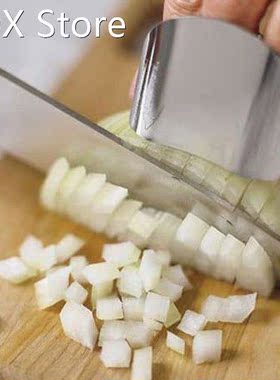 Stainless Steel Finger Guard 5/10pcs Kitchen Finger Protecto