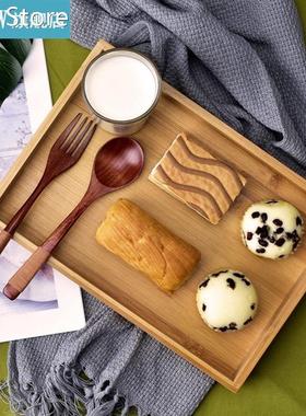 Portable Rectangular Fruit Tea Food Serving Tray For Restaur