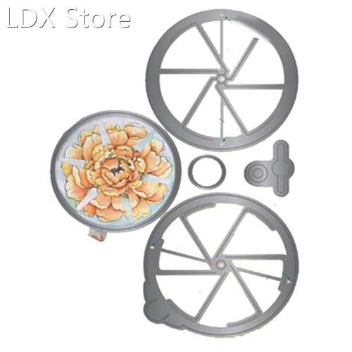 1 Set Of Cutting Die Retro Stamp Cutting Die DIY Cutting And