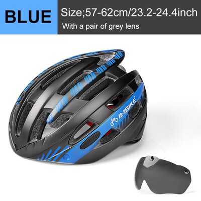 INBIKE Cycling Helmet with Goggles ltralight MTB Bike Helmet