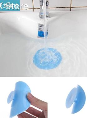 PVC Sink Stopper Drain Plug Kitchen Chrome Ring Basin Laundr