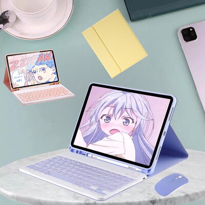 Keyboard Case For iPad Air 2020 4 4th Gen with Bluetooth Mo