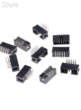 High Quality 10pcs DC3 10 Pin 2x5Pin Right Angle Double Row