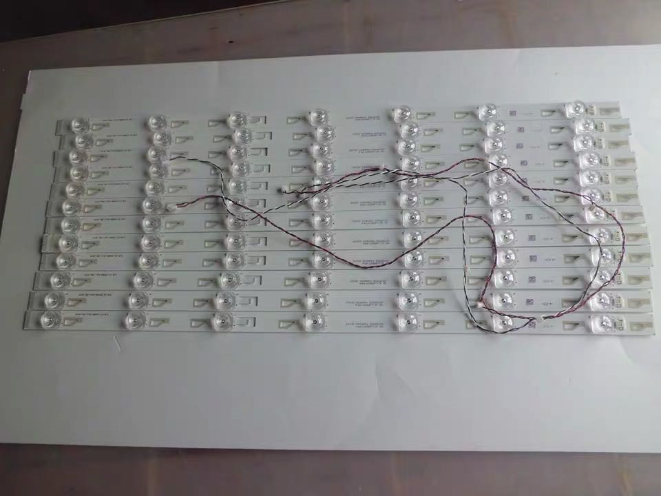 1set=12pcs For TCL 55 inch L55H8800A CF LED backlight strip