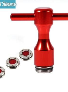 Fdit 2pcs Red Putter Weights + Wrench Spanner Tool For Putte