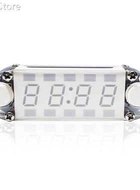 4-Digit Digital Clock DIY Kit LED Mixed Color Nixie Tube Tab