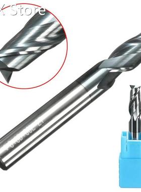 2 Flute Solid Carbide End Mill 2-12mm Slot Spiral Drills Bit