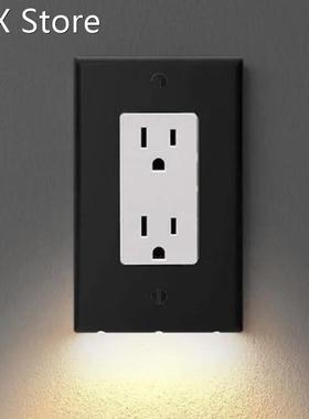 New Arrival 1PC Automatically Turns On / Off Outlet Wall Pla