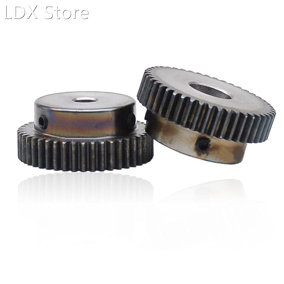 1/2/5/10PCS 1.5M 35T Spur Gear Pinion Bore 8mm Step 25mm Too