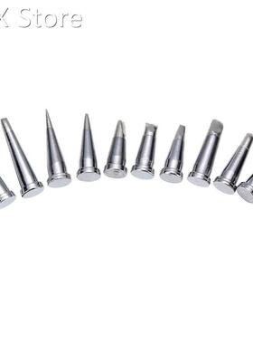 10Pcs Durable Soldering Tip Set 适用于 Weller WSD81 WD1000 W