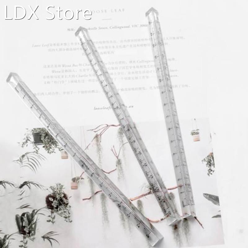 15Cm Transparante Rechte Liniaal Studenten Briefpapier Eenvo