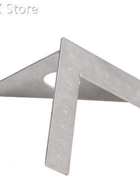 Stainless Steel 90° 45° Square Layout Triangular Rul