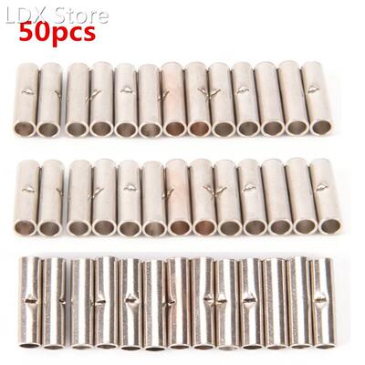 14-16AWG Uninsulated Butt Connectors Crimp Terminals High Qu