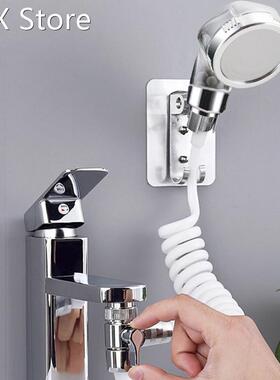 Bathroom Wash Face Basin Water Tap External Shower Head Flex