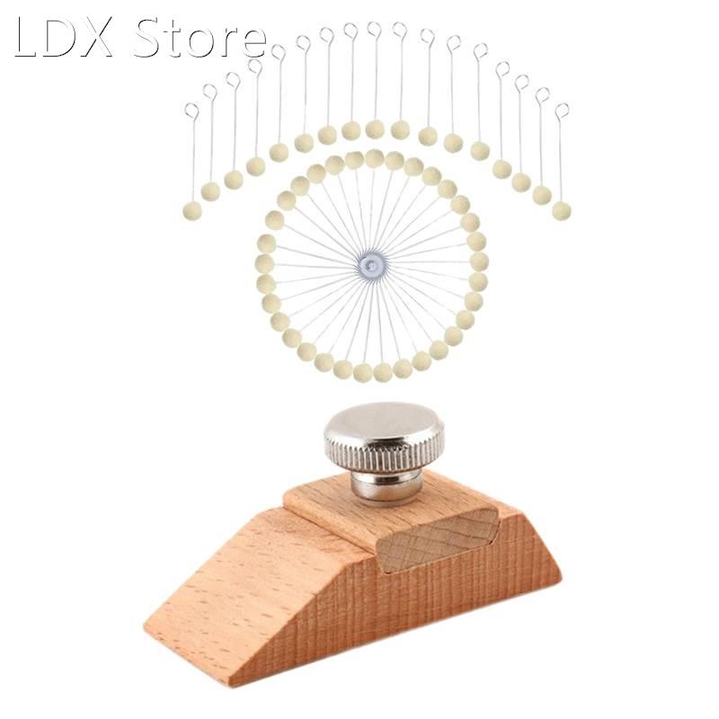 100 Pieces Fiber Leather Dye Tool Dye Dyeing Applicator 1x