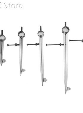 Lightweight carbon steel math compass DIY wing divider geome