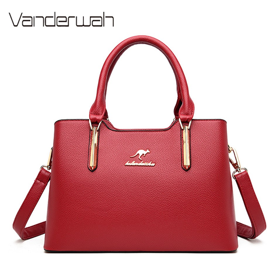 Designer High Quality Leather Crossbody Tote Bags for Women