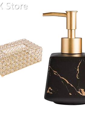 1 Pcs Crystal Facial Tissue Box 1 Pcs 260Ml Bathroom Luxur