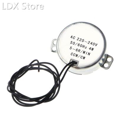 AC 220-240V Synchronous Motor Gearmotor 4W CW/CCW Great Coup