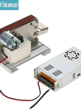 US Plug Electric Angle Grinder Belt Sander Metal Wood Sandin