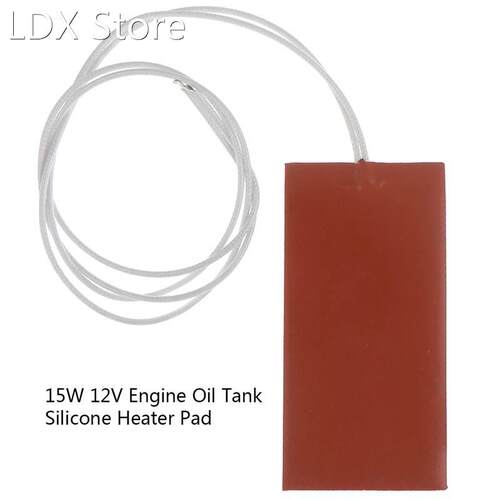 15W 12V DC Flexible Waterproof Silicon Heater Pad Wire Heate