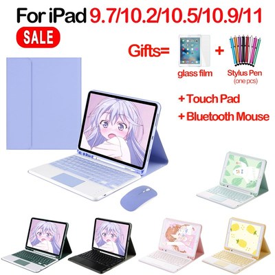 Magnetic Keyboard Case for iPad 2020 10.9 air 4 pro 11 10.2