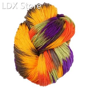 2022 New 50g/Ball Mixed Colorful Knitting Yarn Acrylic Dyed