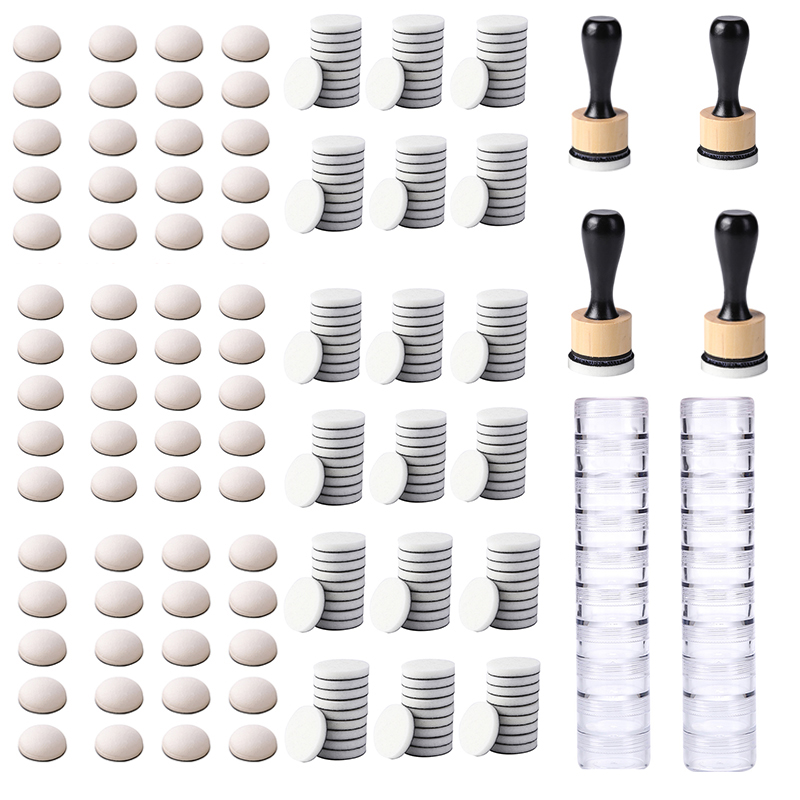 Wholesale Mini Ink Blending Tool Round Domed Foam Refills Re